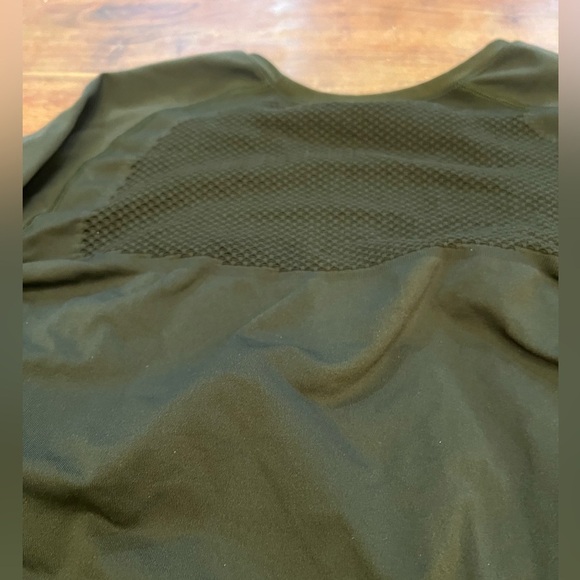 Zella Green Meridian Seamless Long Sleeve Top Size Large - Picture 5 of 8